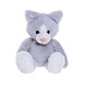 Charlie Bears Knuffel Puddy Kitten Cloudy Grey M 29 cm