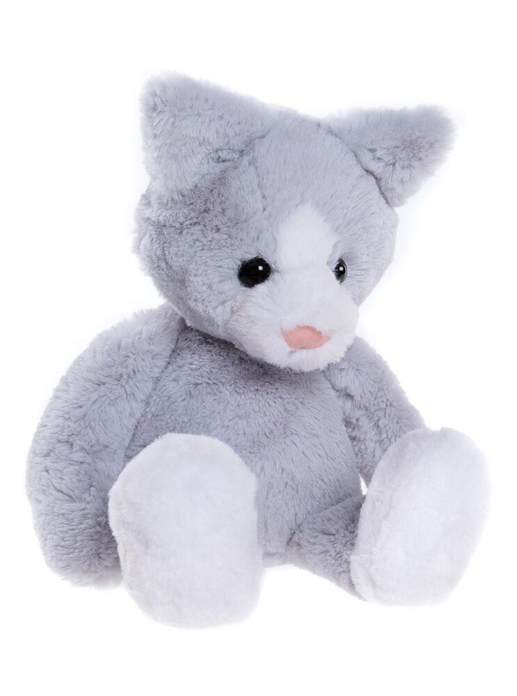 Charlie Bears Knuffel Puddy Kitten Cloudy Grey M 29 cm