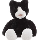Charlie Bears Knuffel Puddy Kitten Raven Black S 20 cm