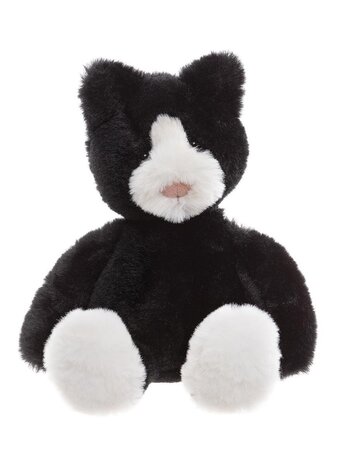 Charlie Bears Knuffel Puddy Kitten Raven Black S 20 cm