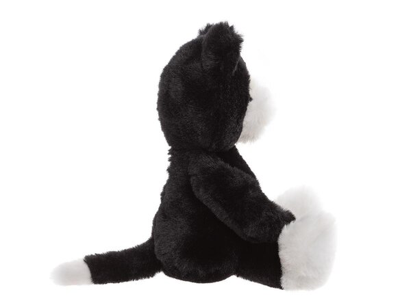 Charlie Bears Knuffel Puddy Kitten Raven Black S 20 cm