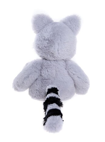 Charlie Bears Knuffel Riley Raccoon Cloudy Grey M 24 cm