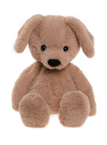 Charlie Bears Knuffel Ruff Puppy Oatmeal Brown M 30 cm