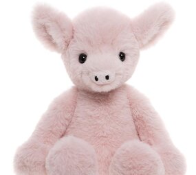 Charlie Bears Knuffel Truffles Piglet Bubblegum Pink M 25 cm