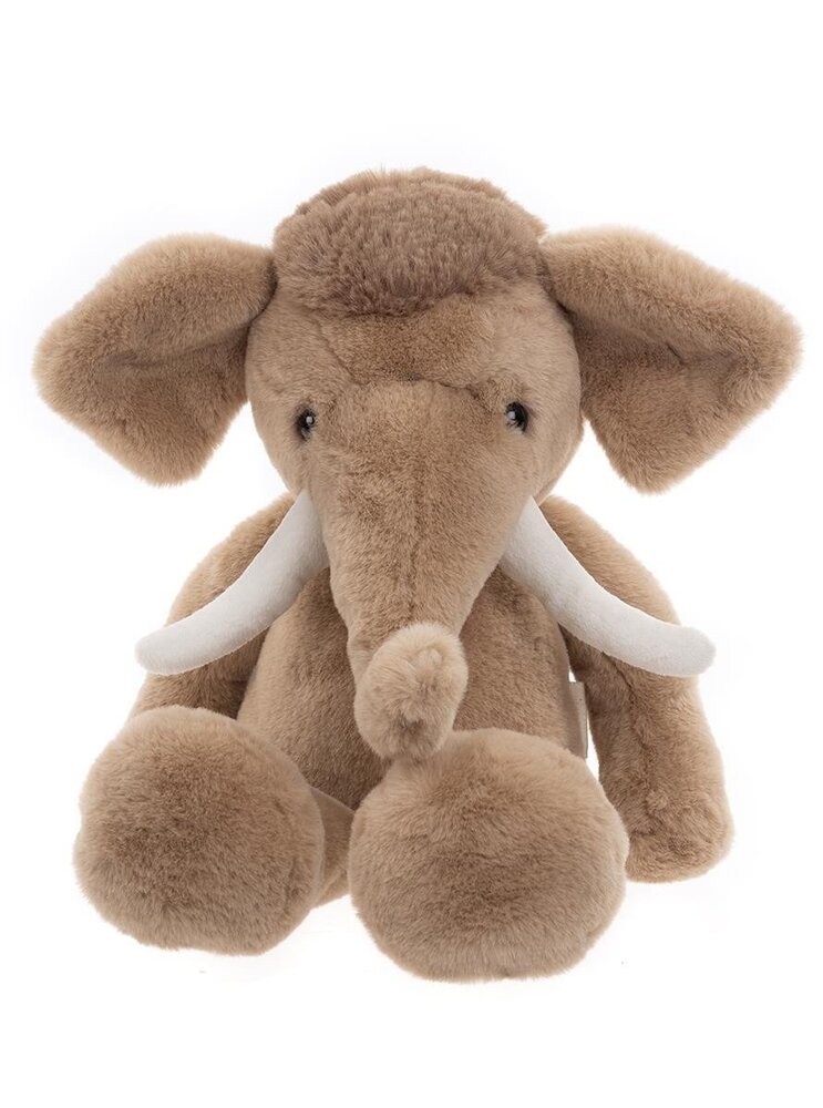 Charlie Bears Knuffel Wally Mammoth Oatmeal Brown L 39 cm