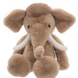Charlie Bears Knuffel Wally Mammoth Oatmeal Brown L 39 cm