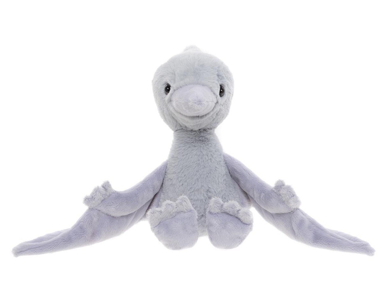 Charlie Bears Knuffel Wings Pterodactyl Cloudy Grey L 36 cm