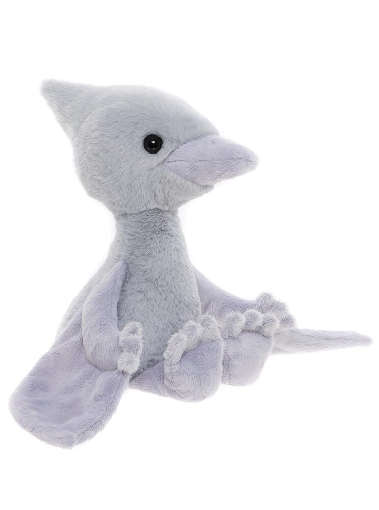 Charlie Bears Knuffel Wings Pterodactyl Cloudy Grey L 36 cm