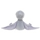 Charlie Bears Knuffel Wings Pterodactyl Cloudy Grey L 36 cm