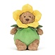 Jellycat Knuffel Bartholomew Bear Daffodil Outfit