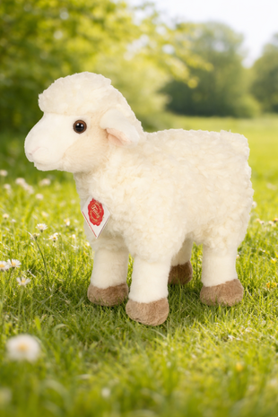 Hermann Teddy Knuffel Lam Staand 25 cm