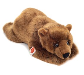 Hermann Teddy Knuffel Bruine Beer Liggend 45cm