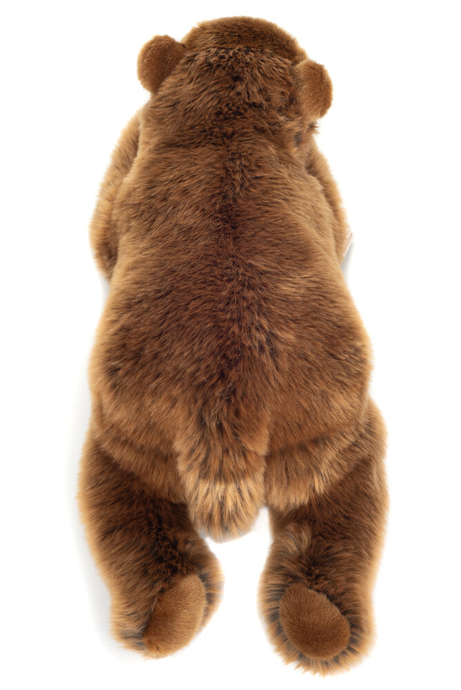 Hermann Teddy Knuffel Bruine Beer Liggend 45cm