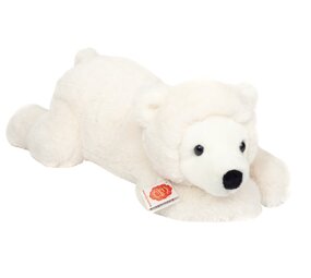 Hermann Teddy Knuffel IJsbeer Liggend 45cm