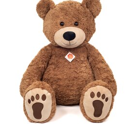 Hermann Teddy Knuffel Teddybeer Bruin 75cm Hermann Teddy Knuffel Teddybeer Bruin 75cm