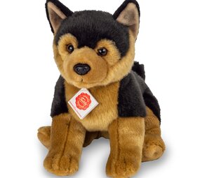 Hermann Teddy Knuffel Herdershond Puppy Zittend