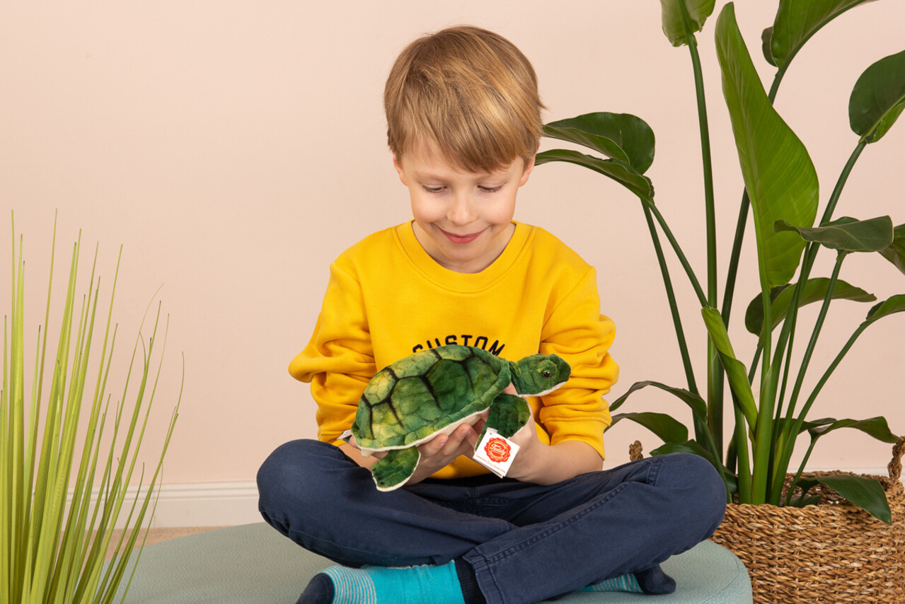 Hermann Teddy Knuffel Waterschildpad 23cm