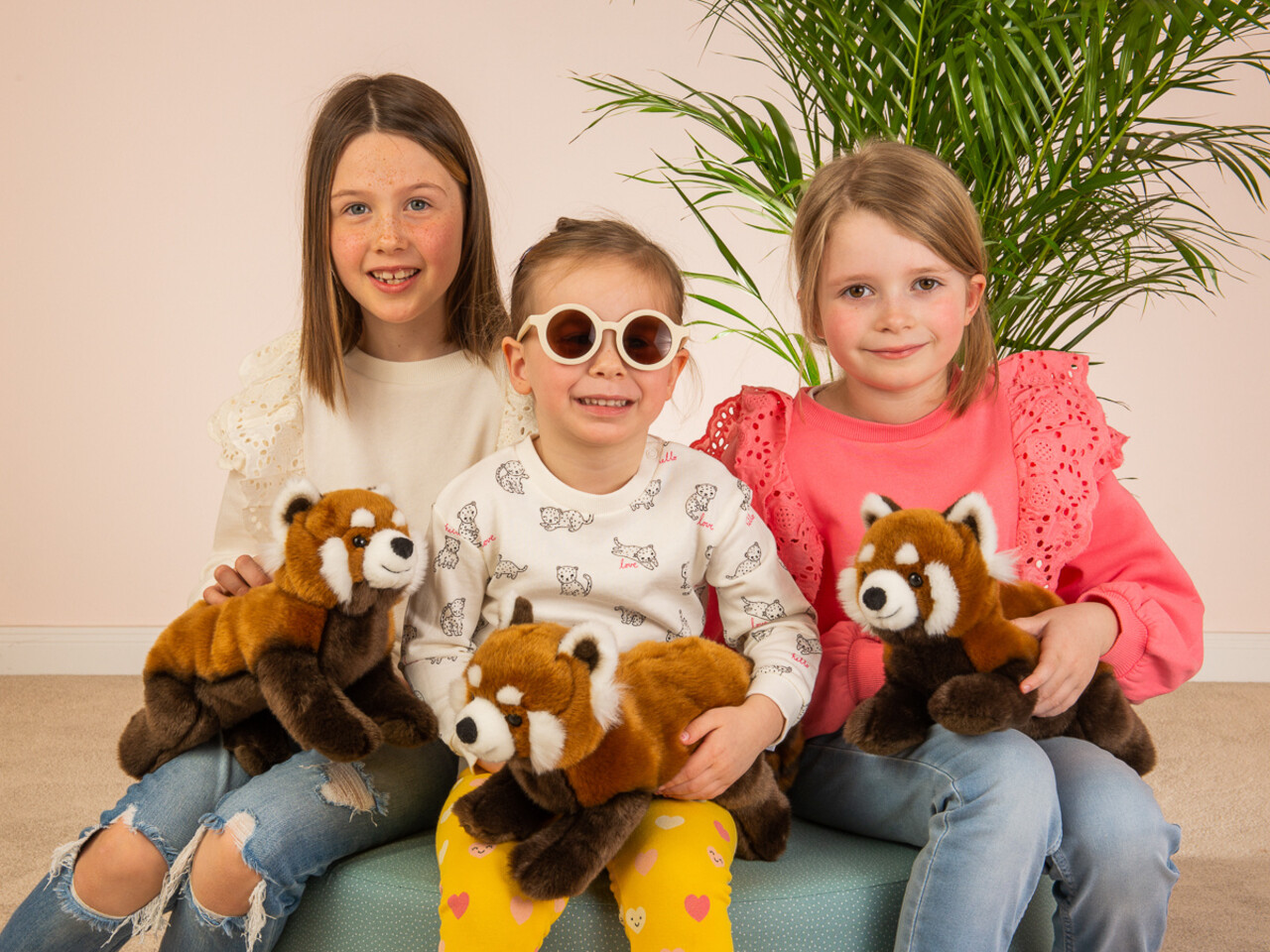 Hermann Teddy Knuffel Rode Panda 30cm Hermann Teddy Knuffel Rode Panda 30cm