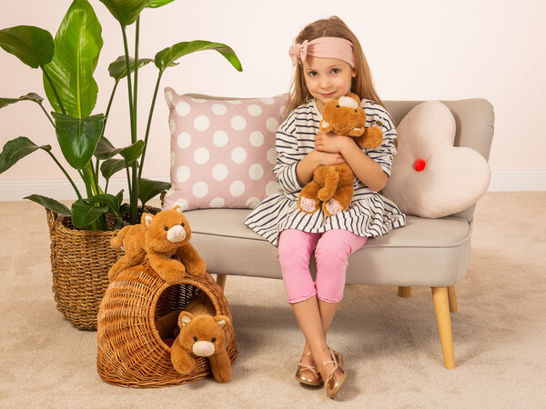 Hermann Teddy Knuffel Kat Kikki 35cm