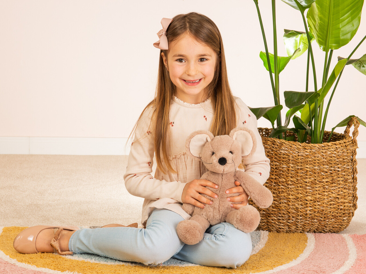 Hermann Teddy Knuffel Muis Mabel 32cm