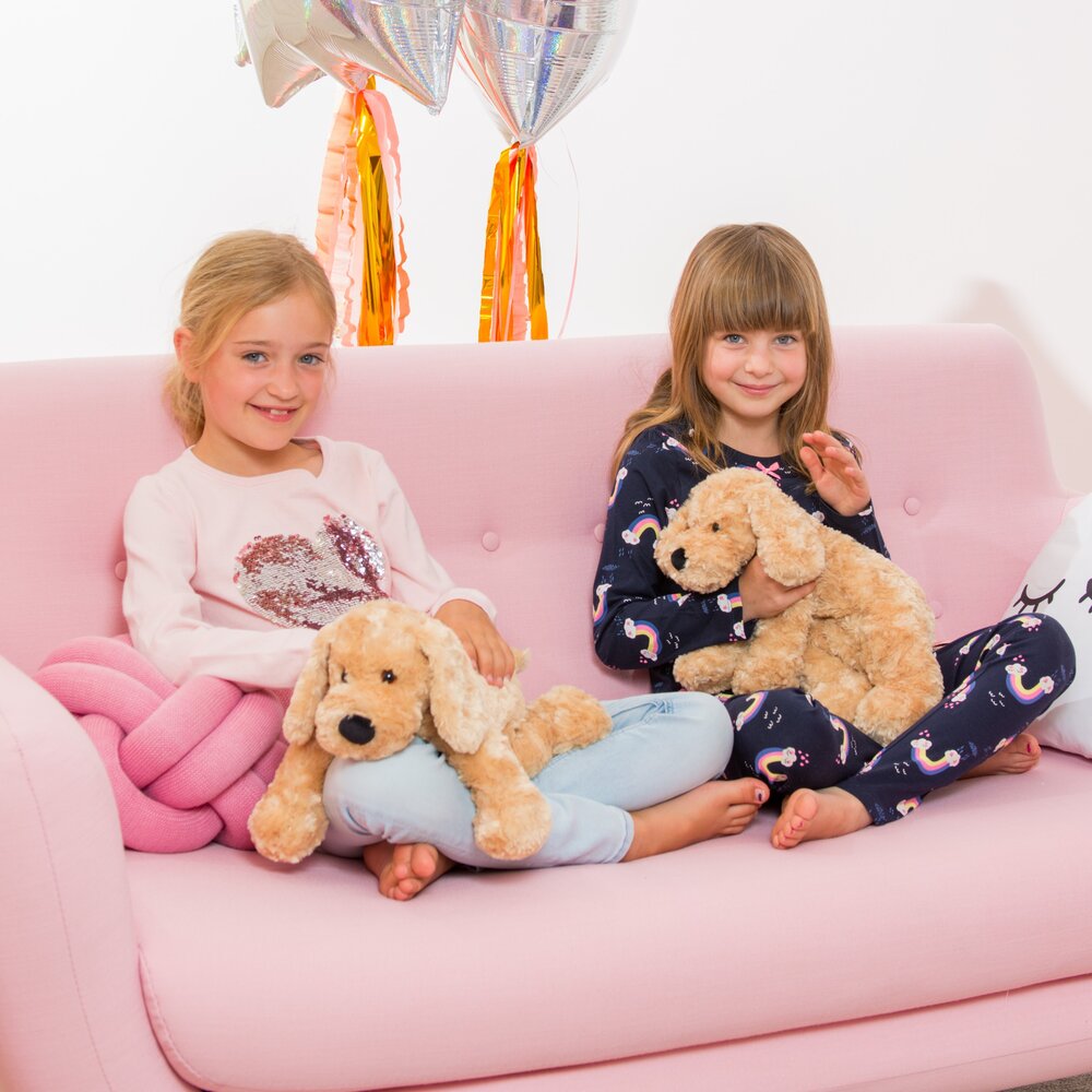 Hermann Teddy Knuffel Hond Beige 40cm Hermann Teddy Knuffel Hond Beige 40cm
