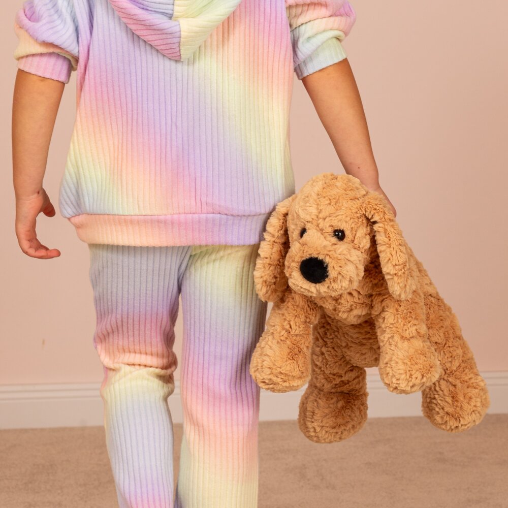 Hermann Teddy Knuffel Hond Beige 40cm Hermann Teddy Knuffel Hond Beige 40cm