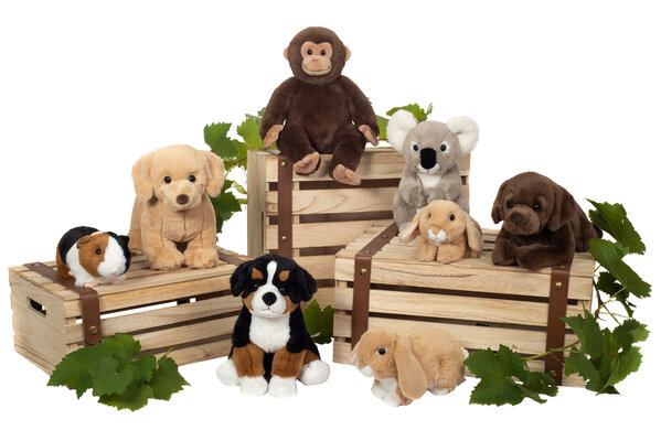 Hermann Teddy Knuffel Berner Sennenhond Zittend 26cm