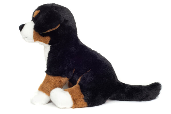 Hermann Teddy Knuffel Berner Sennenhond Zittend 26cm