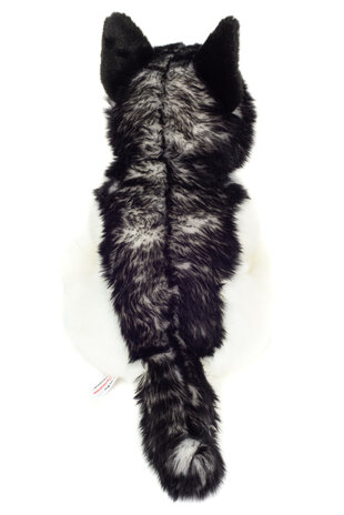 Hermann Teddy Knuffel Hond Husky Zittend 30cm