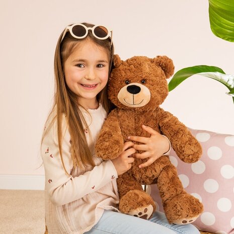 Hermann Teddy Knuffel Teddybeer Bruin 55cm Hermann Teddy Knuffel Teddybeer Bruin 55cm