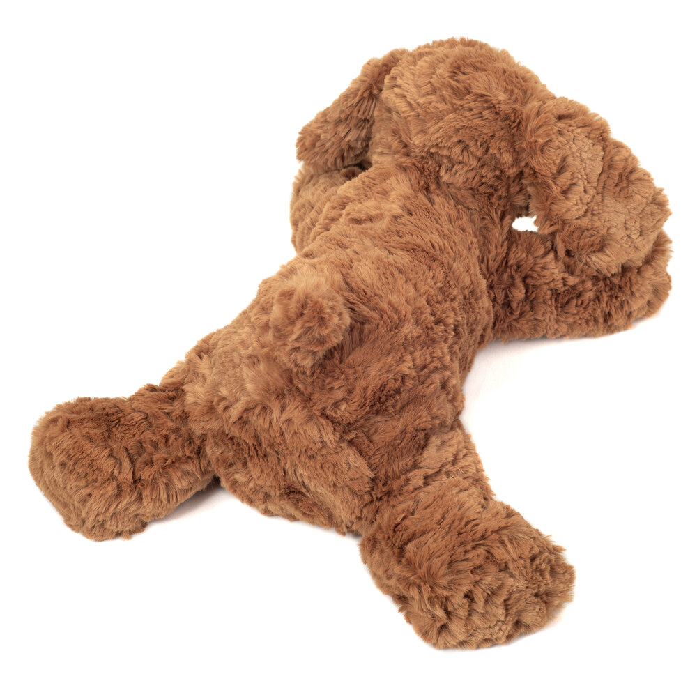 Hermann Teddy Knuffel Hond Bruin 28cm