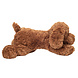 Hermann Teddy Knuffel Hond Bruin 28cm