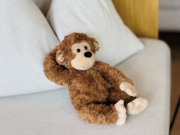 Hermann Teddy Knuffel Aap Ricky 32cm