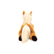Hermann Teddy Knuffel Paard Liggend 34 cm
