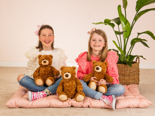 Hermann Teddy Knuffel Teddy Beer Hazelnootbruin 34 cm