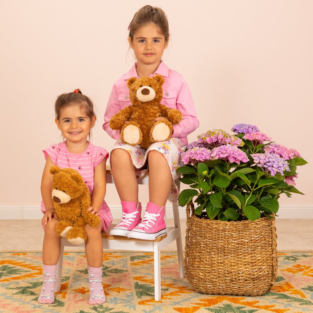 Hermann Teddy Knuffel Teddy Beer Hazelnootbruin 34 cm