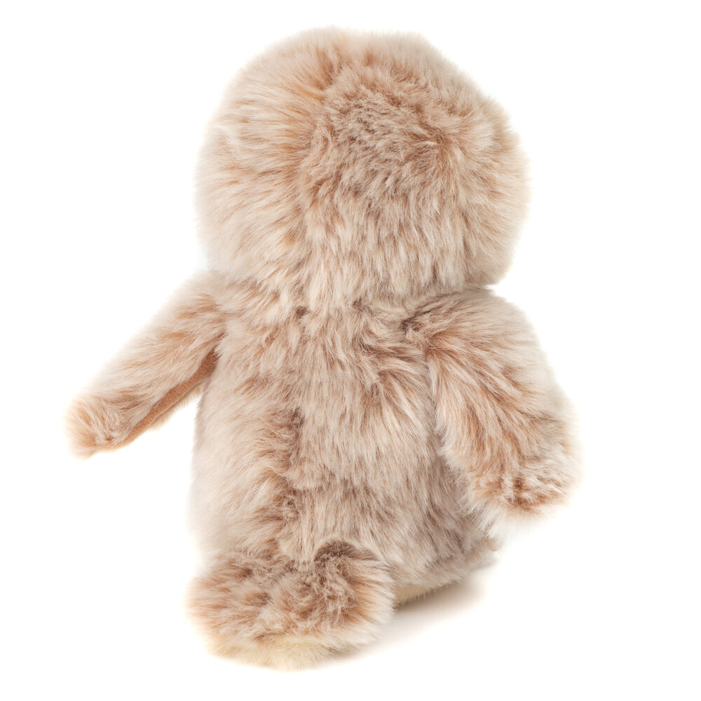 Hermann Teddy Knuffel Uil Lichtbruin 16cm