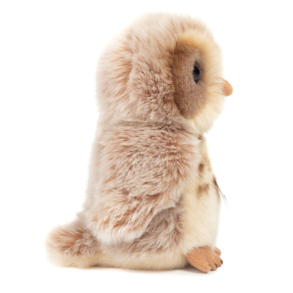 Hermann Teddy Knuffel Uil Lichtbruin 16cm