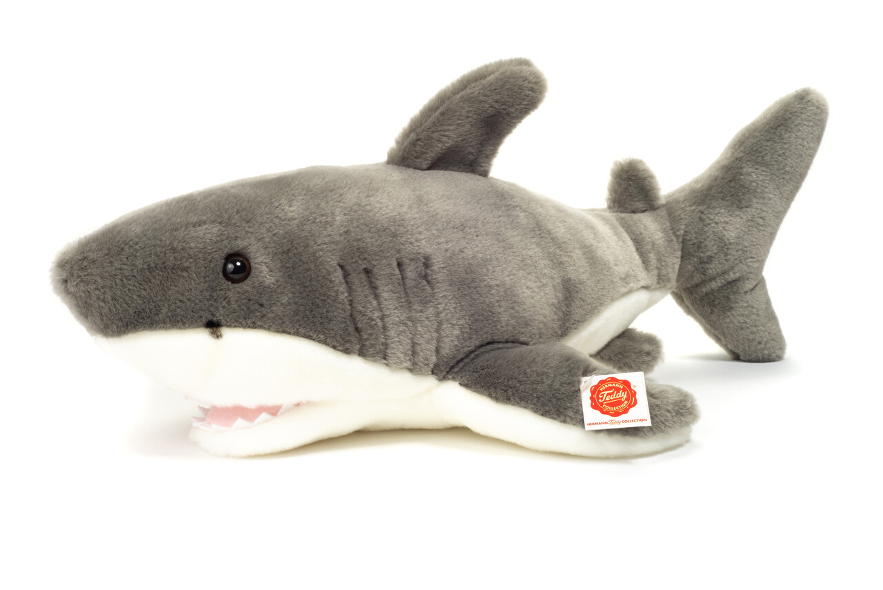 Hermann Teddy Knuffel Haai 50 cm