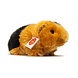 Hermann Teddy Knuffel Cavia Zwart Goud 20 cm