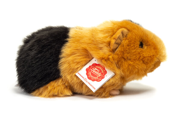 Hermann Teddy Knuffel Cavia Zwart Goud 20 cm
