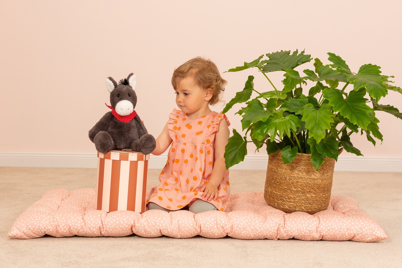 Hermann Teddy Knuffel Ezel Sancho 32 cm