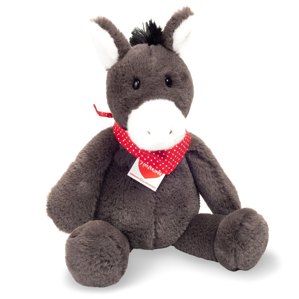 Hermann Teddy Knuffel Ezel Sancho 32 cm