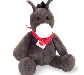 Hermann Teddy Knuffel Ezel Sancho 32 cm