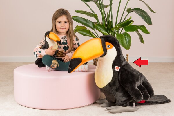 Hermann Teddy Knuffel Toekan 60 cm Hermann Teddy Knuffel Toekan 60 cm