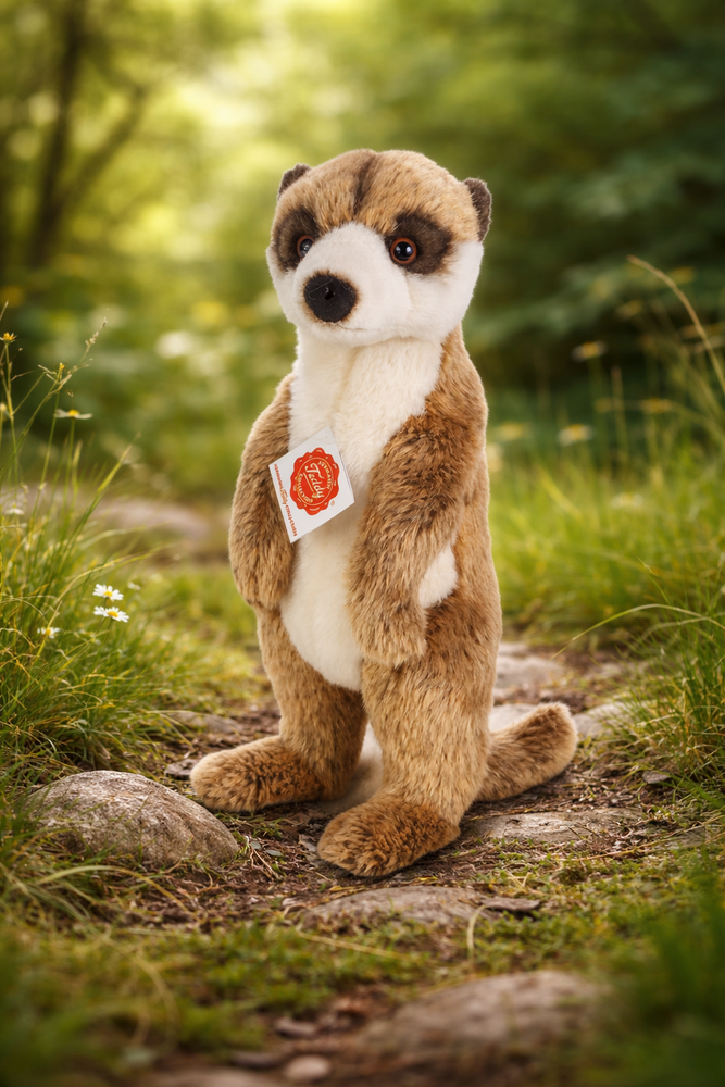Hermann Teddy Knuffel Stokstaartje 29 cm Hermann Teddy Knuffel Stokstaartje 29 cm