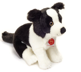 Hermann Teddy Knuffel Hond Border Collie Puppy 24cm