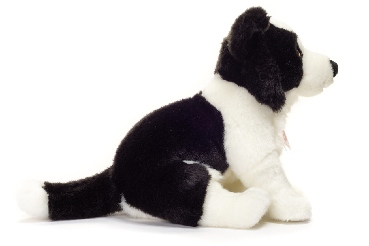 Hermann Teddy Knuffel Hond Border Collie Puppy 24cm