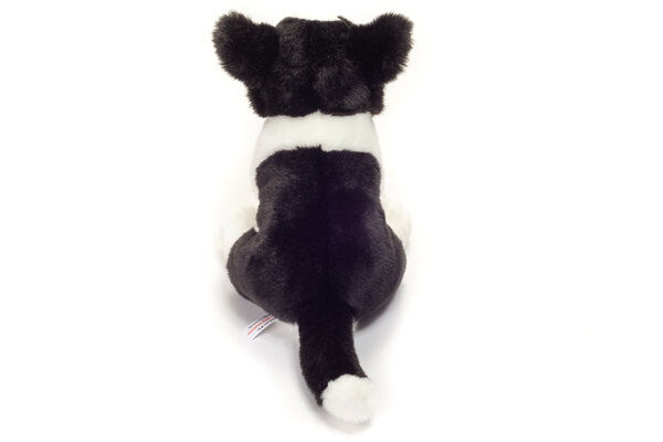 Hermann Teddy Knuffel Hond Border Collie Puppy 24cm