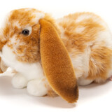 Hermann Teddy Knuffel Konijn Lichtbruin Wit